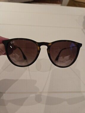 Ray-Ban Tortoiseshell Round Sunglasses - Brown Lenses